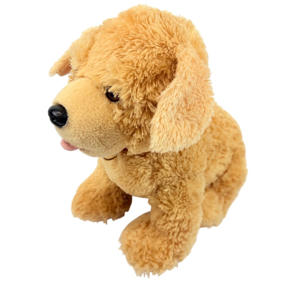 Build-A-Bear Golden Retriever Dog Kids 15" Tan Shaggy Plush Stuffed Animal Puppy